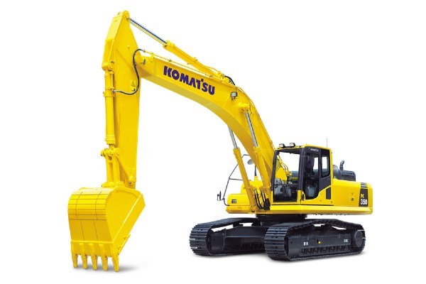 Komatsu PC350 excavator hire perth