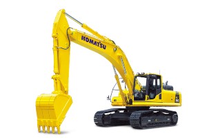 Komatsu PC350 excavator hire perth