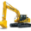 Komatsu PC290-11 Excavator plant hire perth